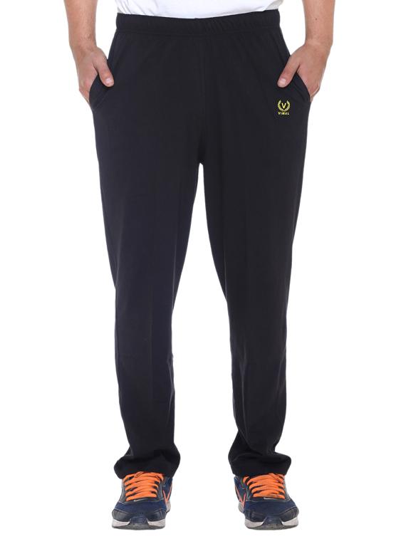 multi colored cotton ankle length track pant - 11677964 - Zoom Image - 4