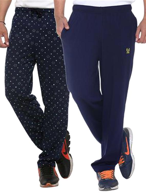 multi colored cotton ankle length track pant - 11677987 - Zoom Image - 1