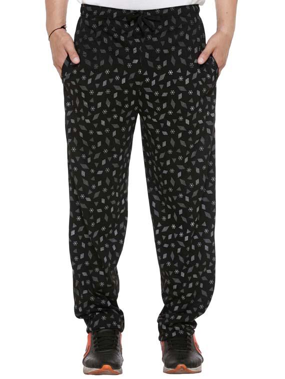 multi colored cotton ankle length track pant - 11677993 - Zoom Image - 2