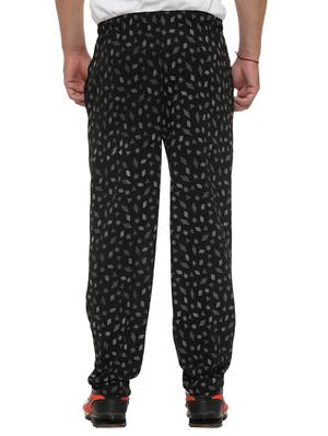 multi colored cotton ankle length track pant - 11677995 - Standard Image - 4