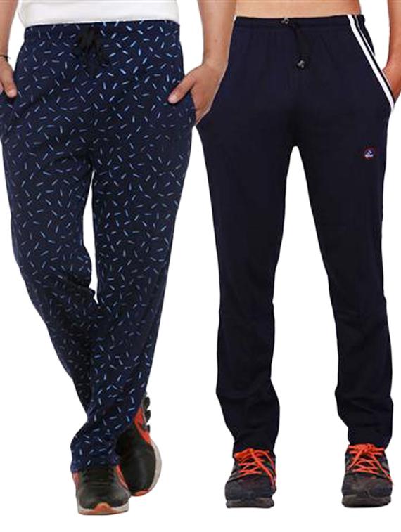 multi colored cotton ankle length track pant - 11678016 - Zoom Image - 1