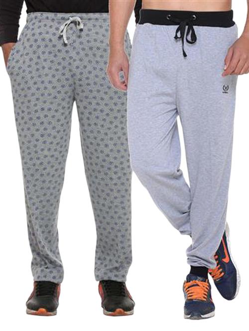 multi colored cotton ankle length track pant - 11678044 - Standard Image - 1