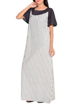 black cotton nighty - 11679058 - Standard Image - 2