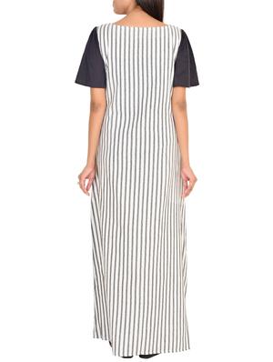 black cotton nighty - 11679058 - Standard Image - 3