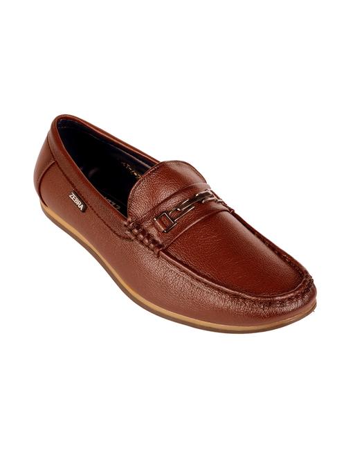 beige leather loafer - 11685065 - Very Small Image - 1