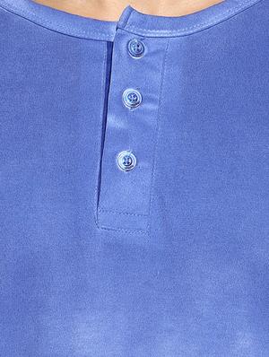 blue cotton ombre t-shirt - 11685118 - Standard Image - 4