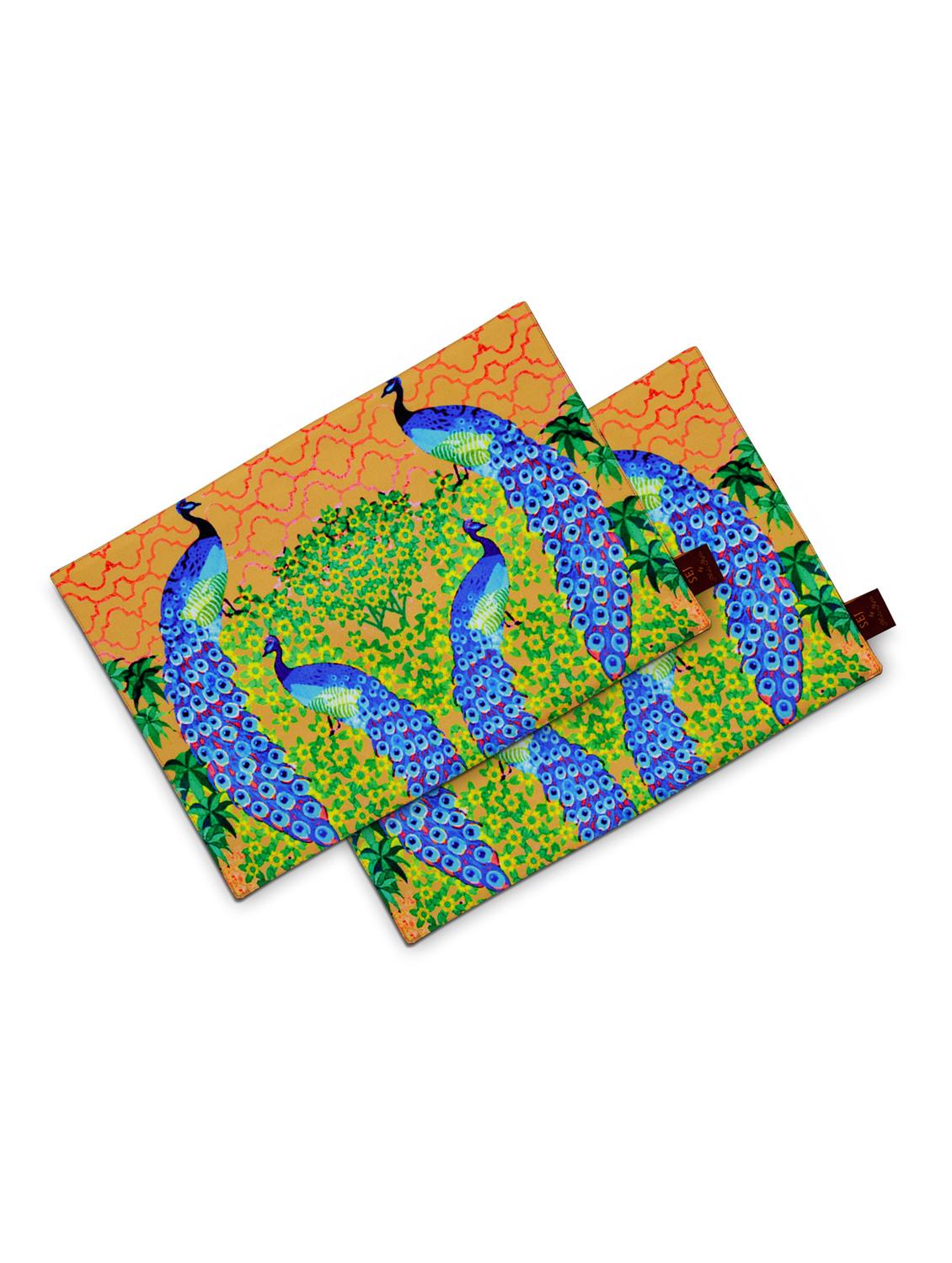 set of 2 multicolored cotton placemat - 11696482 - Zoom Image - 3