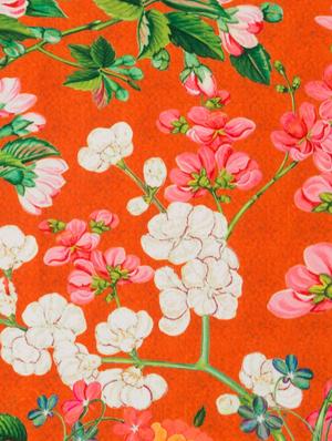 set of 6 orange cotton placemats - 11696495 - Standard Image - 5