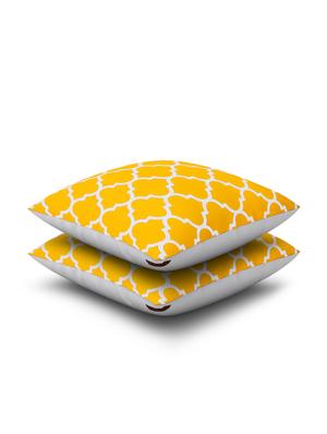 cotton geometric hd digital premium 16 by 16 cushion covers (set of 2) - 11697345 - Standard Image - 3