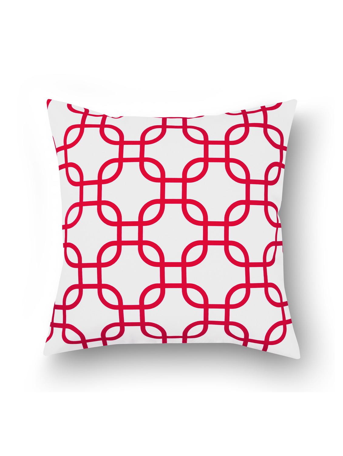 white cotton set of 2 cushion cover - 11697356 - Zoom Image - 2