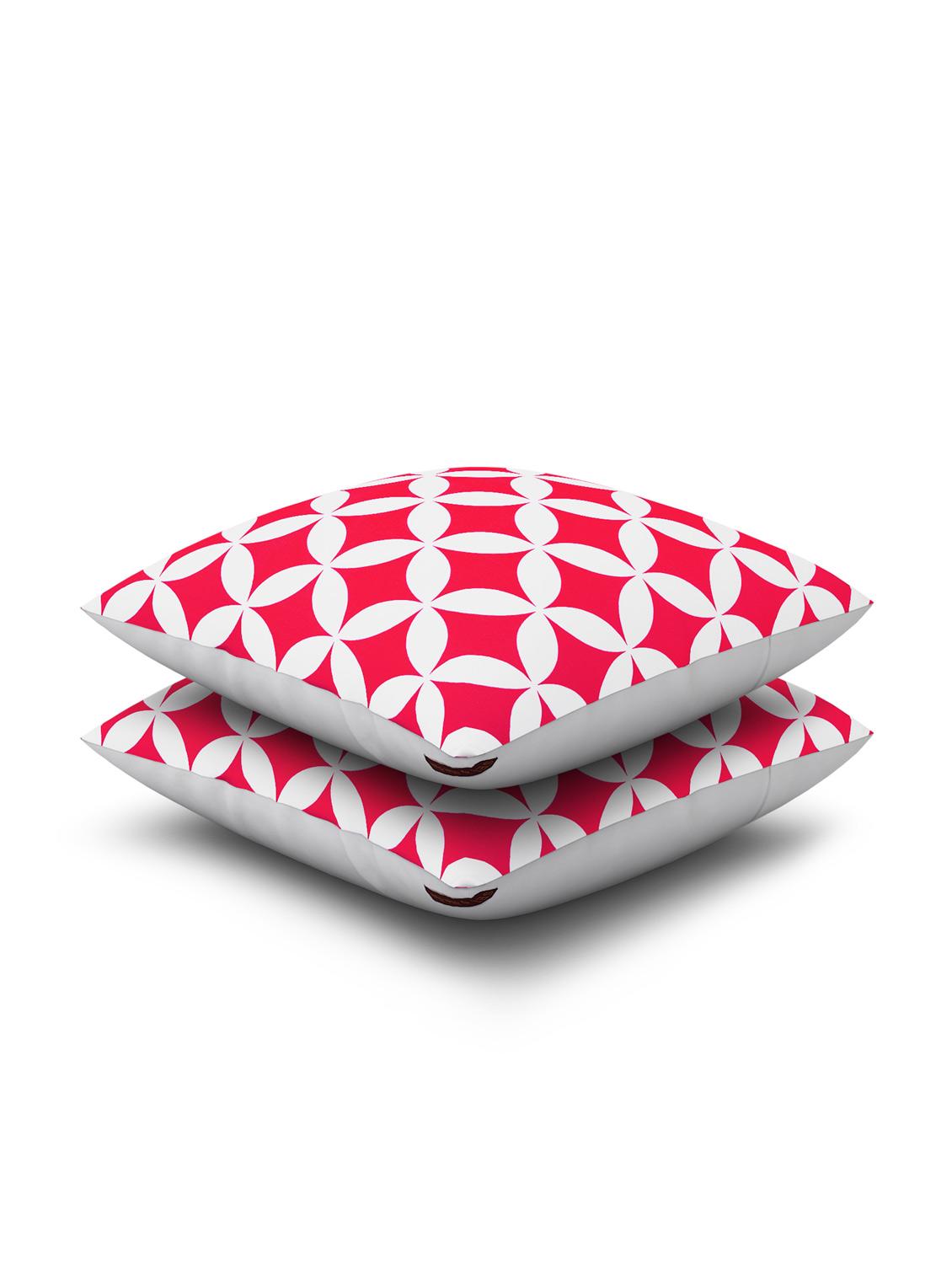 cotton geometric hd digital premium 16 by 16 cushion covers (set of 2) - 11697384 - Zoom Image - 3
