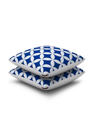 cotton geometric hd digital premium 16 by 16 cushion covers (set of 2) - 11697386 - Standard Image - 3