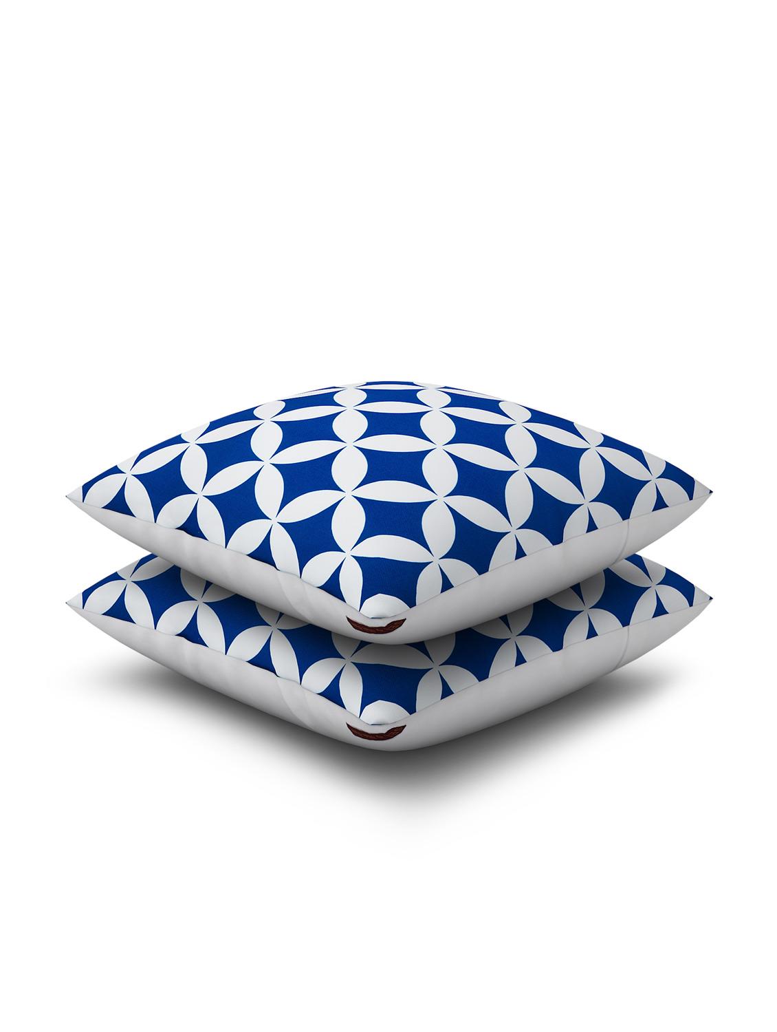 cotton geometric hd digital premium 16 by 16 cushion covers (set of 2) - 11697386 - Zoom Image - 3