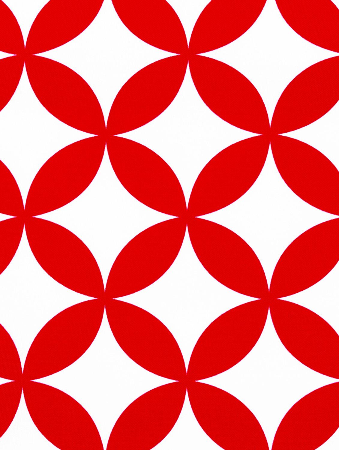 red cotton set of 2 cushion covers - 11697390 - Zoom Image - 4