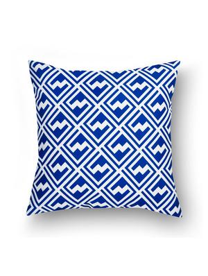 blue cotton set of 5 cushion covers - 11697413 - Standard Image - 4