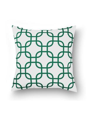 green cotton set of 3 cushion covers - 11697427 - Standard Image - 5