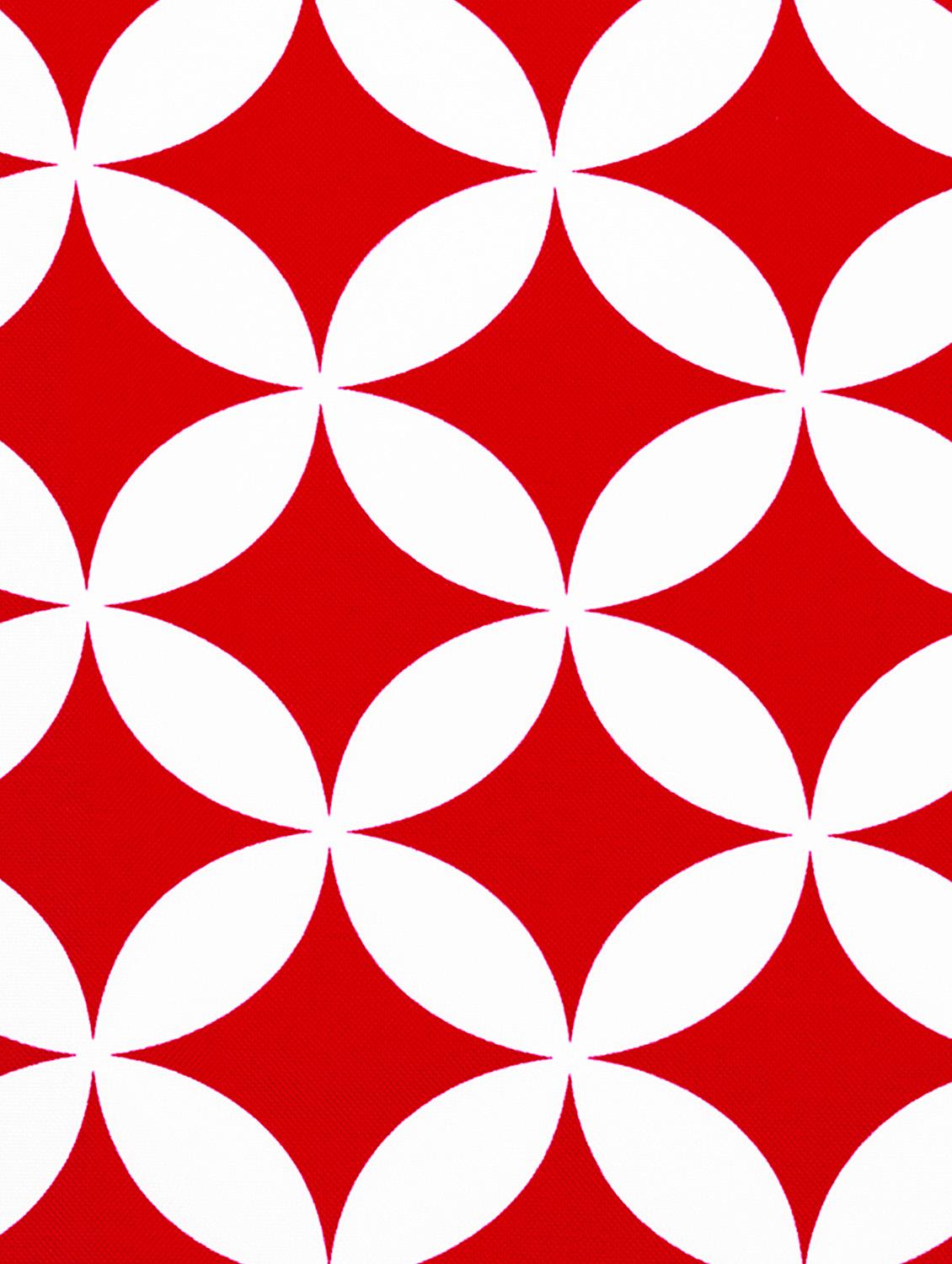 red cotton set of 3 cushion covers - 11697439 - Zoom Image - 6