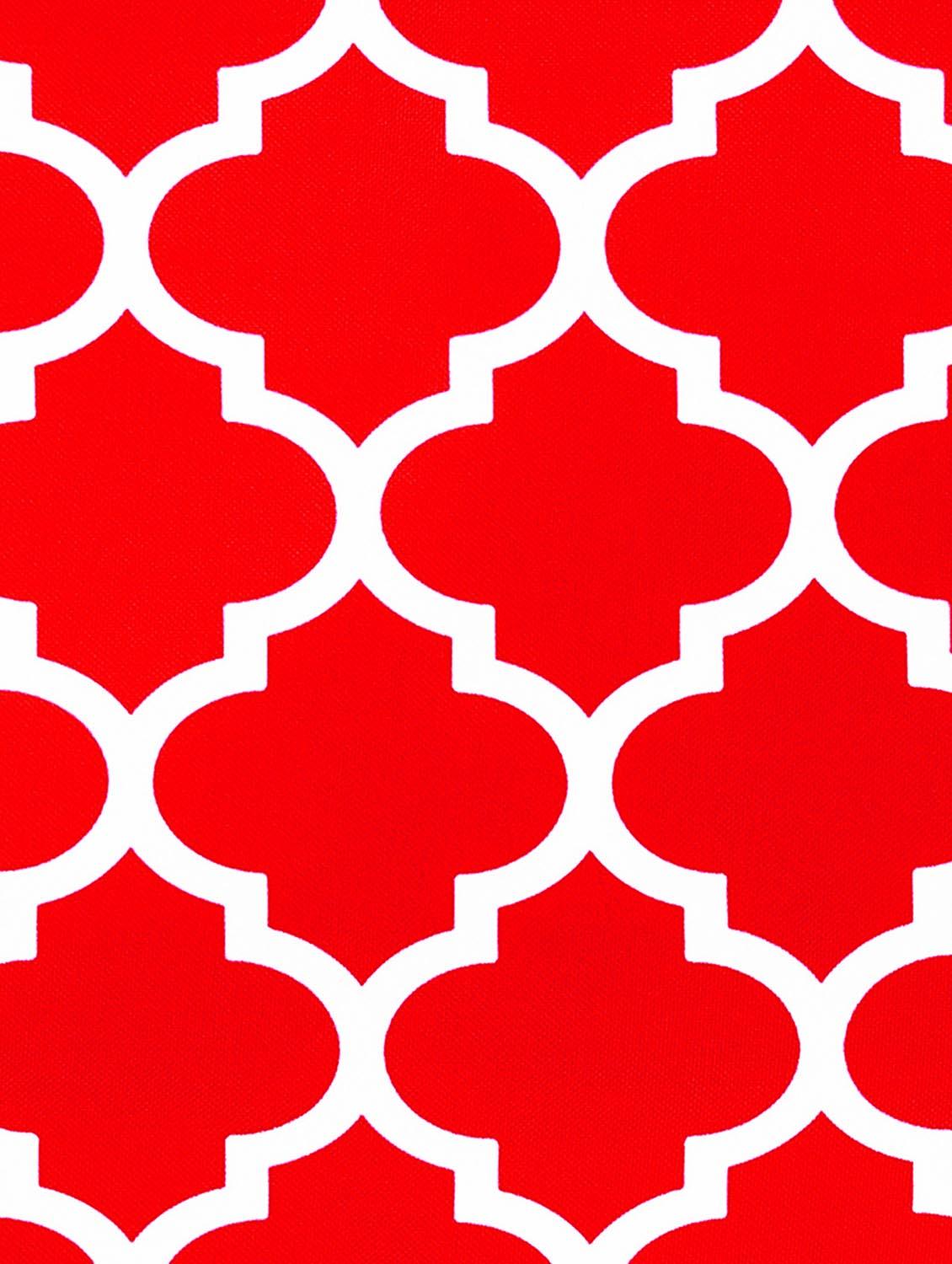 red cotton set of 3 cushion covers - 11697453 - Zoom Image - 6