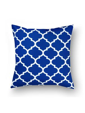 blue cotton set of 8 cushion covers - 11697467 - Standard Image - 3