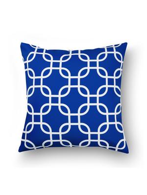 blue cotton set of 8 cushion covers - 11697467 - Standard Image - 5