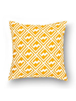 yellow cotton set of 8 cushion covers - 11697469 - Standard Image - 4