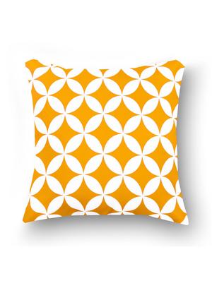 yellow cotton set of 8 cushion covers - 11697469 - Standard Image - 5