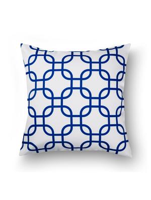 blue cotton set of 10 cushion covers - 11697477 - Standard Image - 3