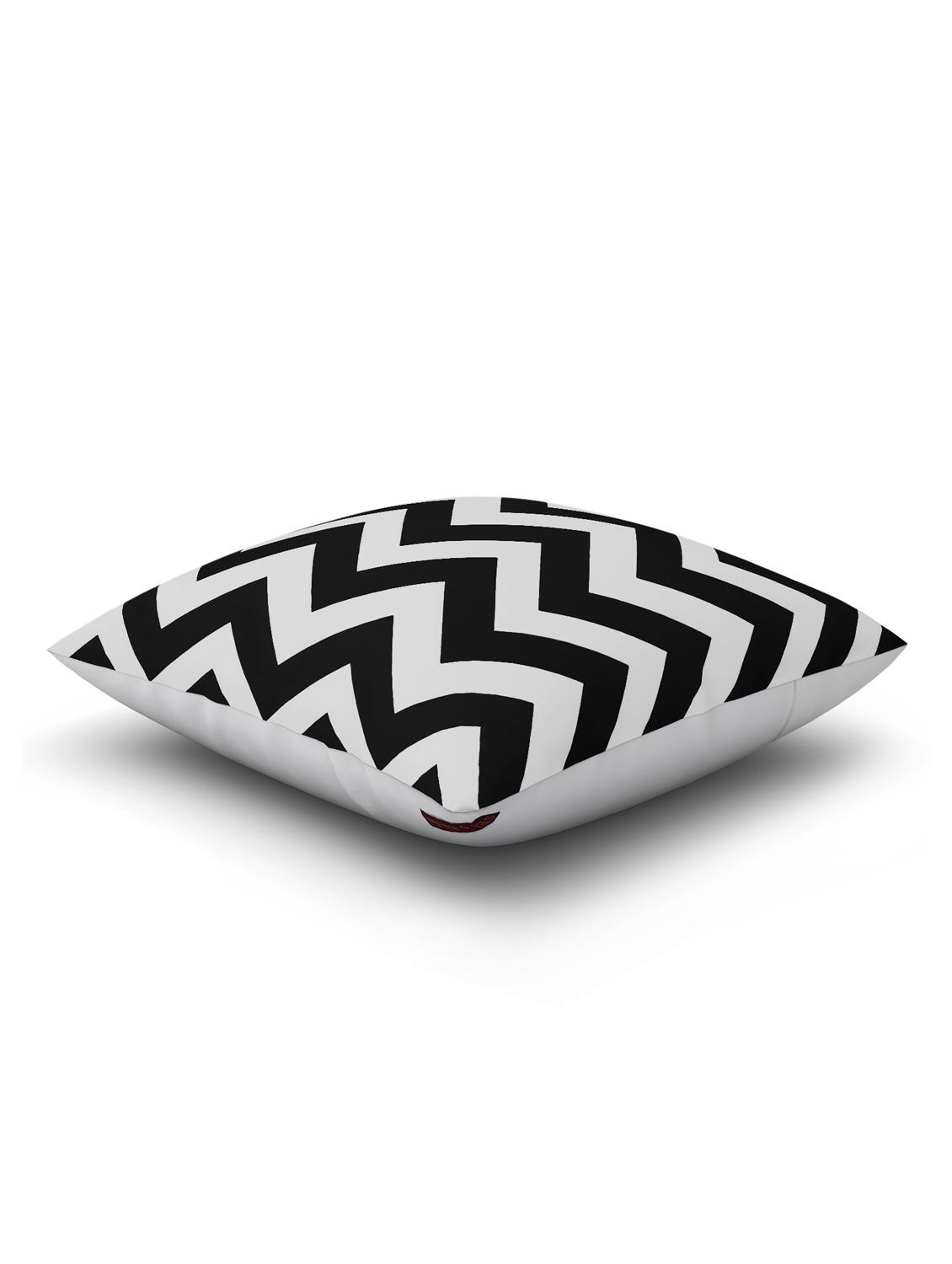 cotton geometric hd digital premium 16 by 16 cushion covers (set of 1) - 11697504 - Zoom Image - 3