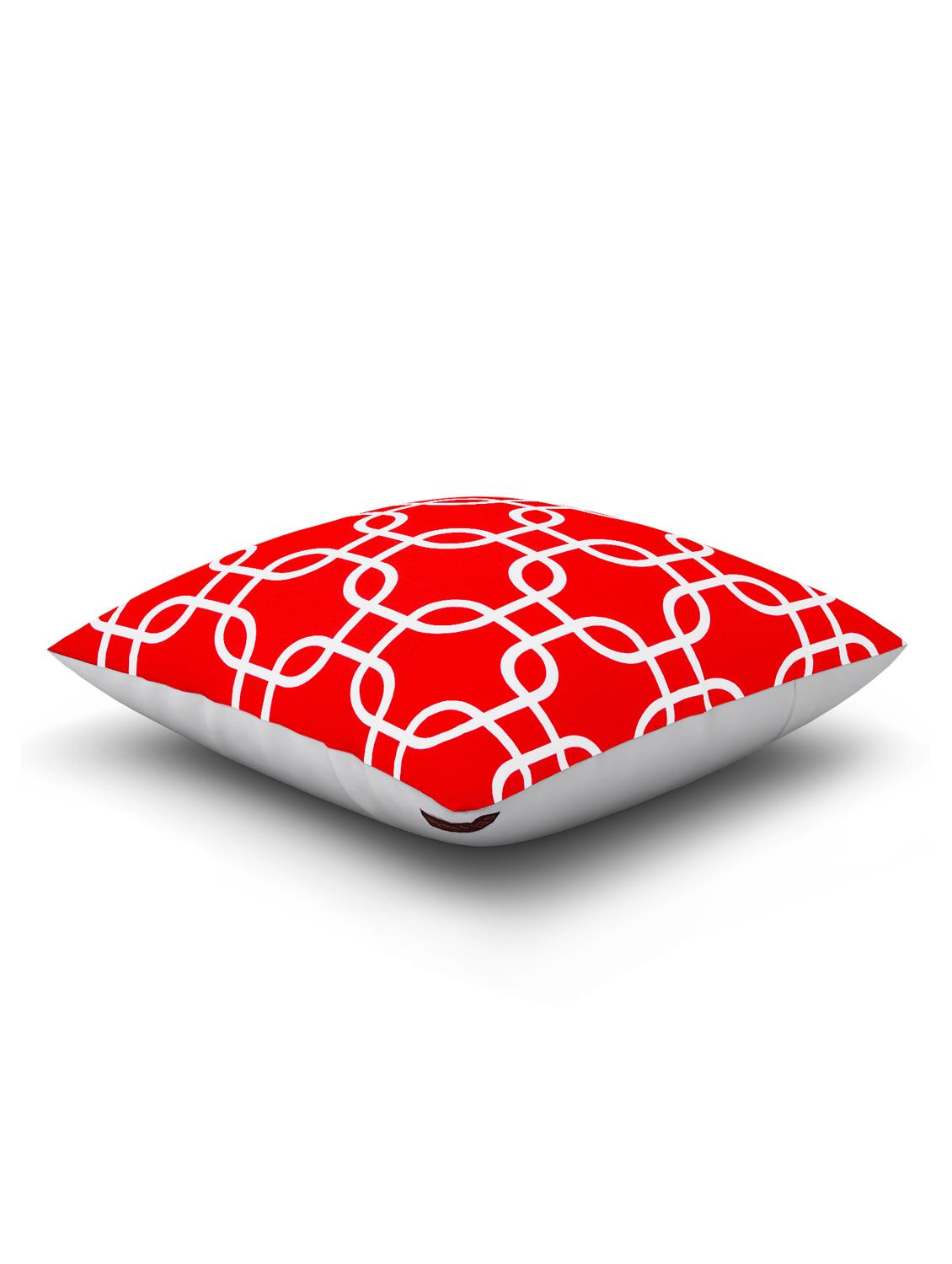 cotton geometric hd digital premium 16 by 16 cushion covers (set of 1) - 11697505 - Zoom Image - 3