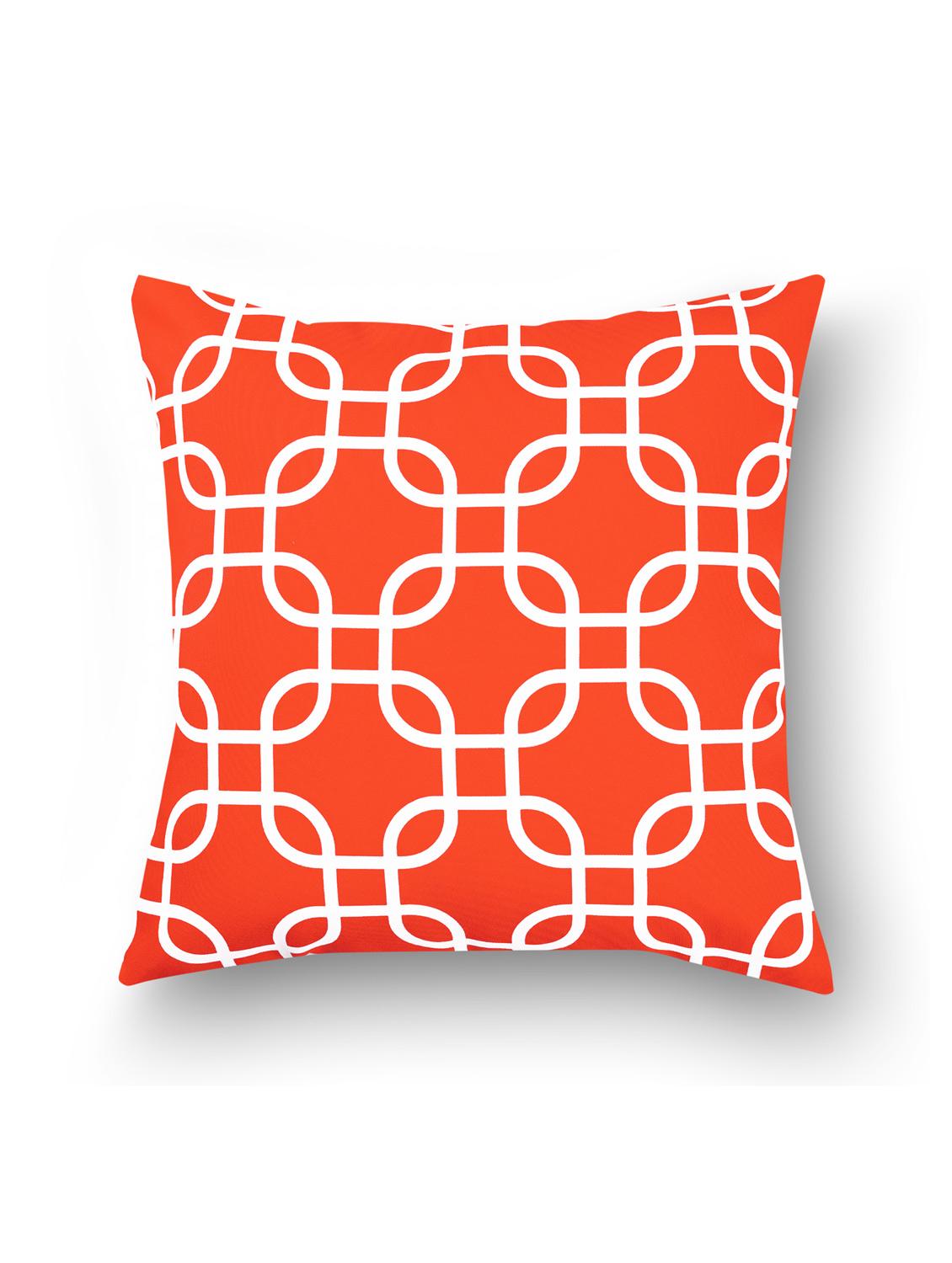 cotton geometric hd digital premium 16 by 16 cushion covers (set of 1) - 11697507 - Zoom Image - 2