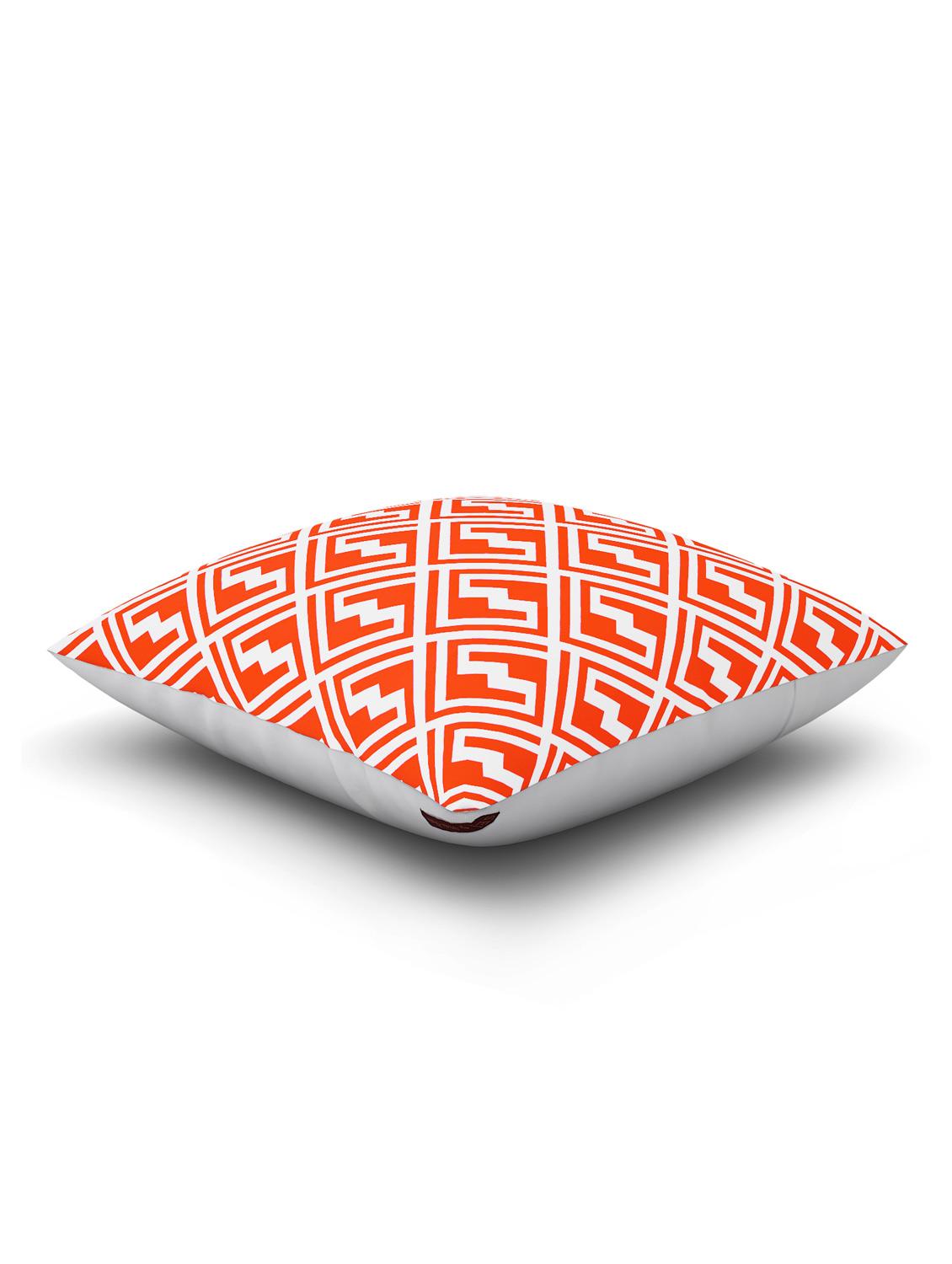cotton geometric hd digital premium 16 by 16 cushion covers (set of 1) - 11697513 - Zoom Image - 3