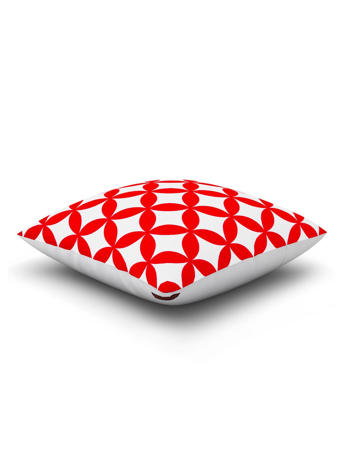 cotton geometric hd digital premium 16 by 16 cushion covers (set of 1) - 11697523 - Zoom Image - 3