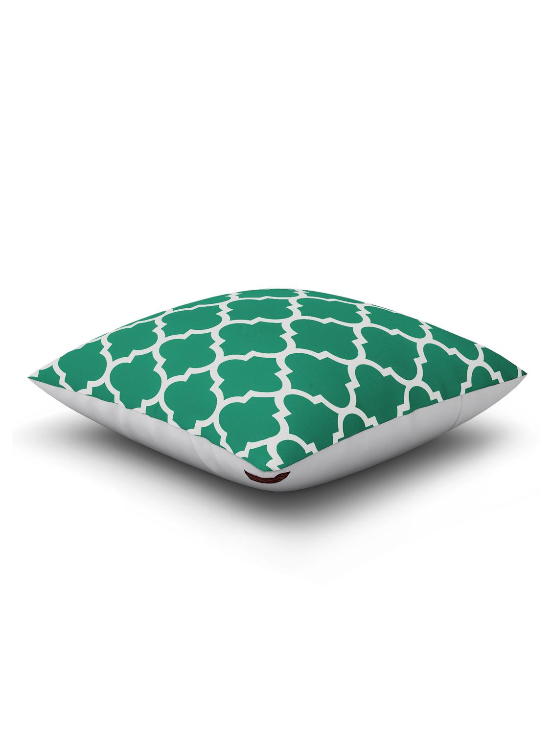 cotton geometric hd digital premium 16 by 16 cushion covers (set of 1) - 11697550 - Zoom Image - 3
