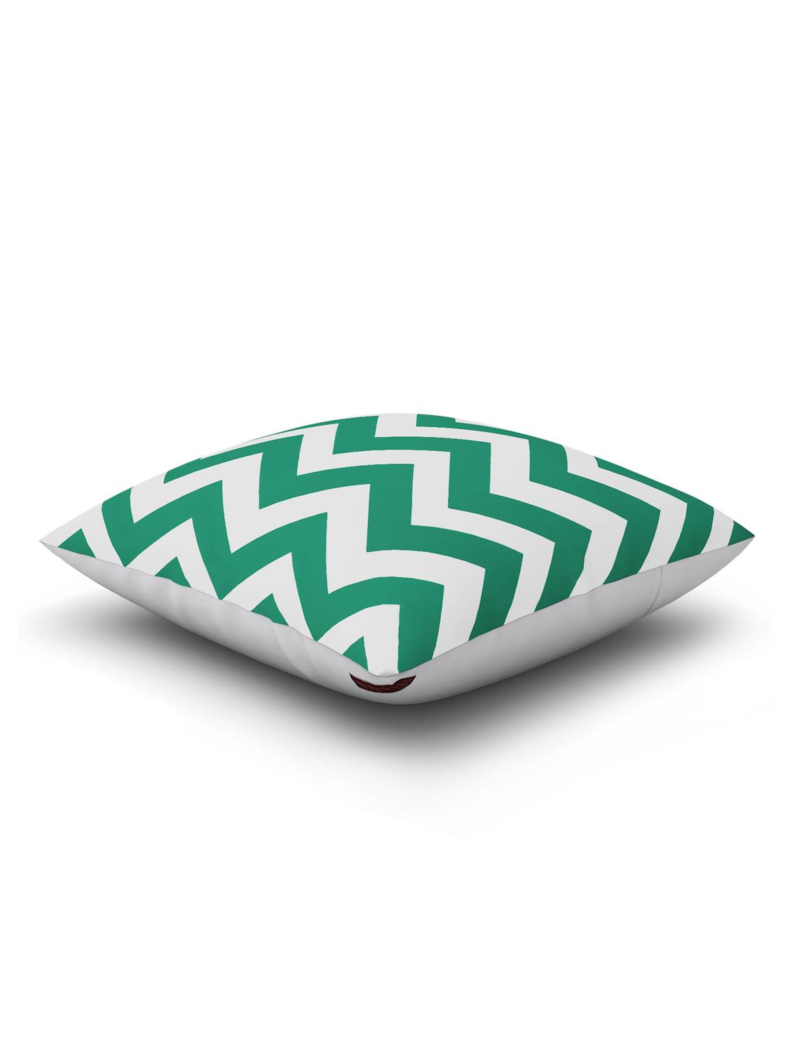 cotton geometric hd digital premium 16 by 16 cushion covers (set of 1) - 11697553 - Zoom Image - 3