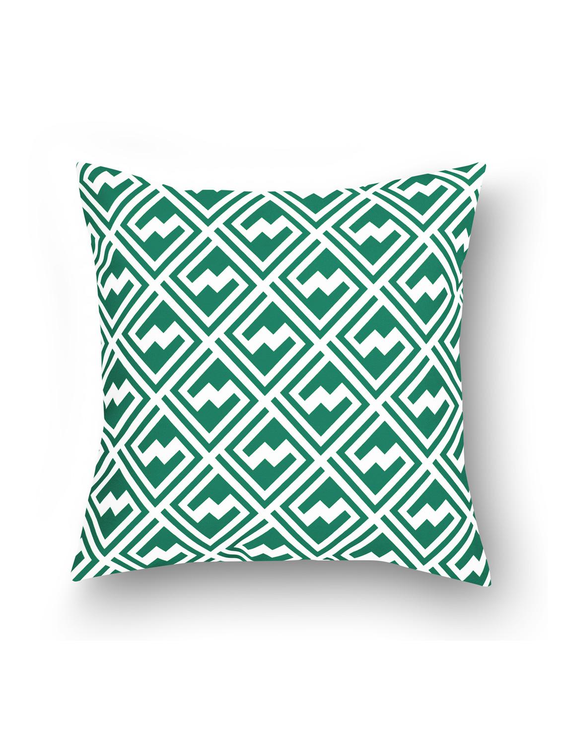 cotton geometric hd digital premium 16 by 16 cushion covers (set of 1) - 11697555 - Zoom Image - 2