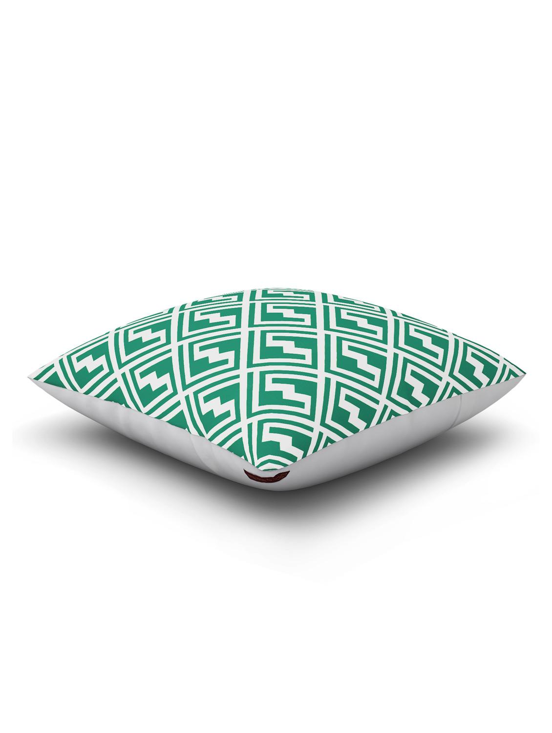 cotton geometric hd digital premium 16 by 16 cushion covers (set of 1) - 11697555 - Zoom Image - 3
