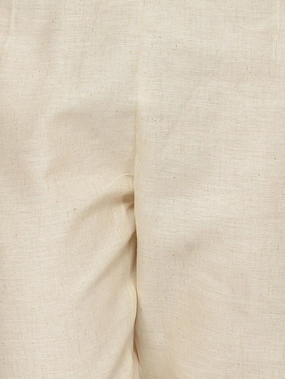 beige cotton trouser - 11698447 - Zoom Image - 4