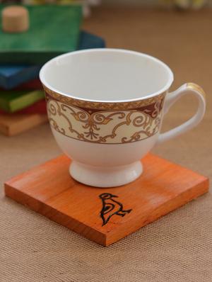 multi-coloured wooden coaster set - 1170274 - Standard Image - 5