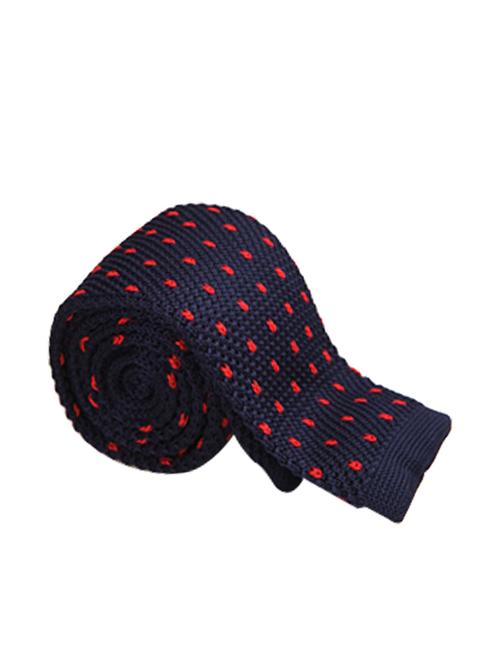 blue polyester tie - 11704309 - Standard Image - 1