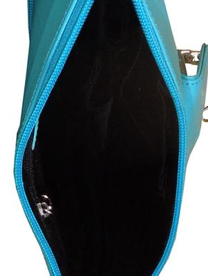 blue leatherette sling bag - 11706850 - Standard Image - 3