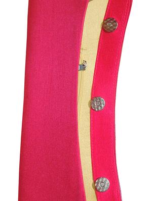 pink embellished faux silk clutch - 11706891 - Standard Image - 3