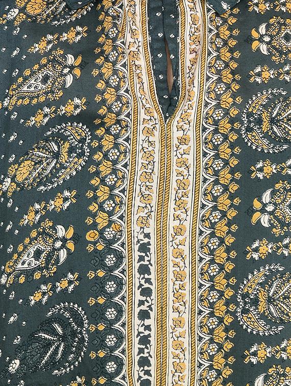 gathered detail printed shift dress - 11707151 - Zoom Image - 4