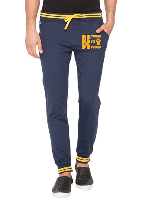 blue cotton jogger - 11707220 - Standard Image - 1