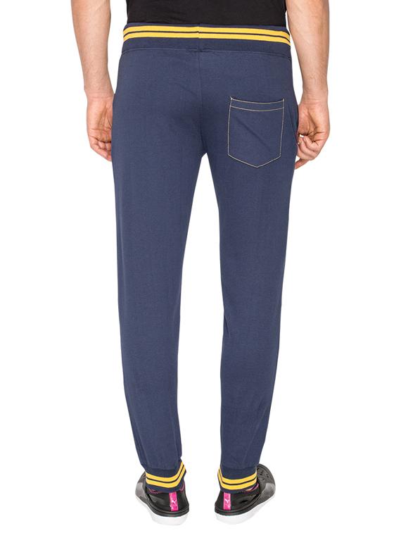 blue cotton jogger - 11707220 - Zoom Image - 3