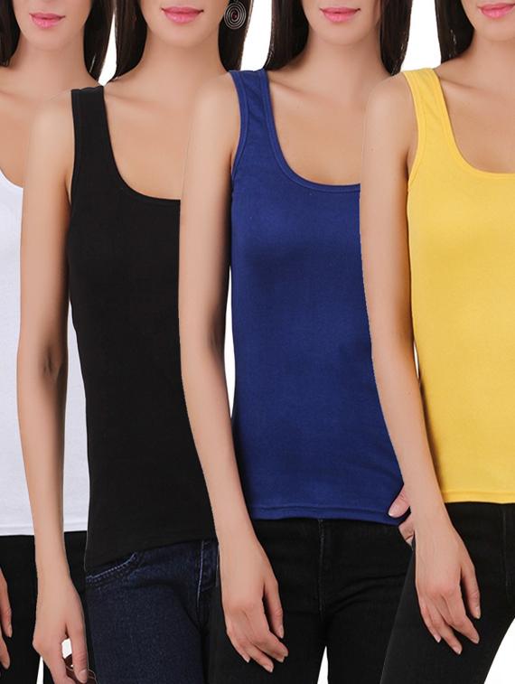 set of 4 camisoles - 11707293 - Zoom Image - 1