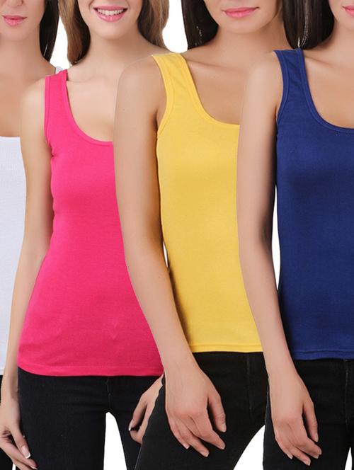 set of 4 camisoles - 11707299 - Standard Image - 1