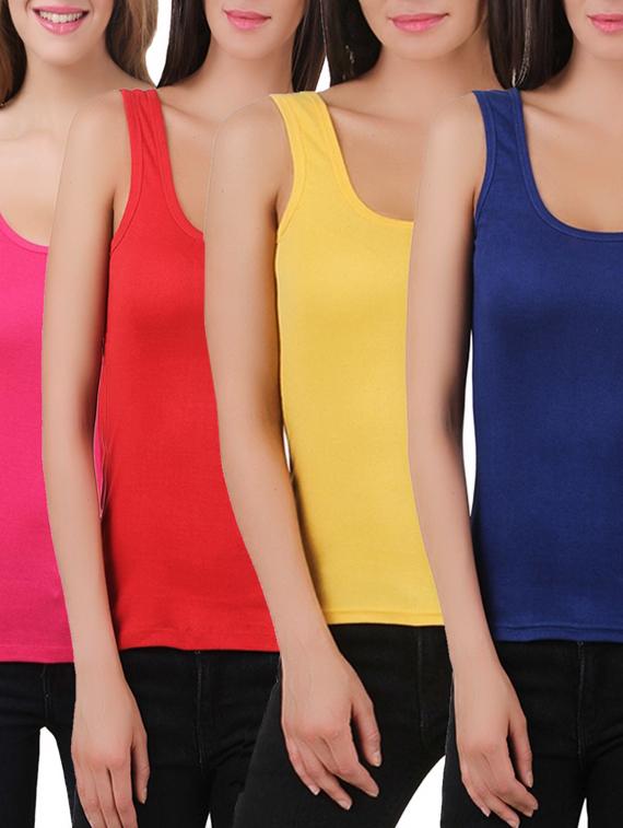 set of 4 camisoles - 11707300 - Zoom Image - 1