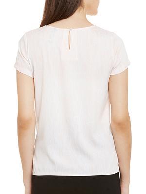white printed regular top - 11715192 - Standard Image - 3