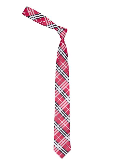 red printed neck tie - 11740182 - Standard Image - 1