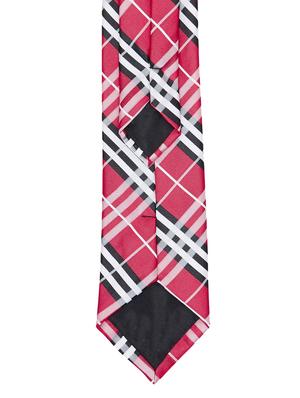 red printed neck tie - 11740182 - Standard Image - 3